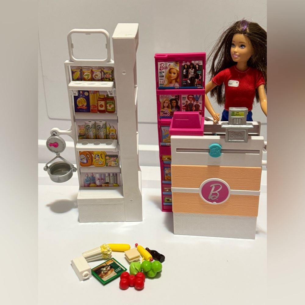 Barbie Target grocery store set